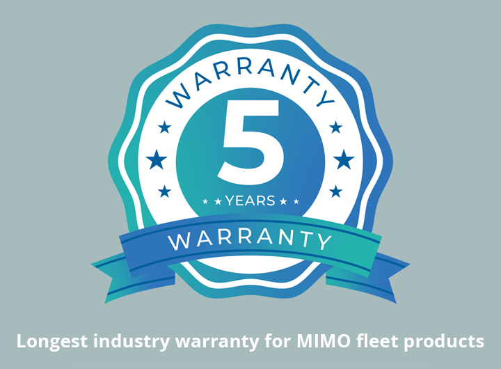 Airgain MIMO Fleet antenna 5 year warranty
